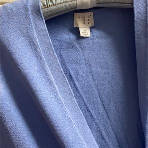 Target A New Day blue Back Belt open cardigan